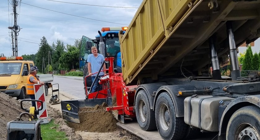 Ruszyła przebudowa drogi w Wólce Świątkowej (ZDJĘCIA) 