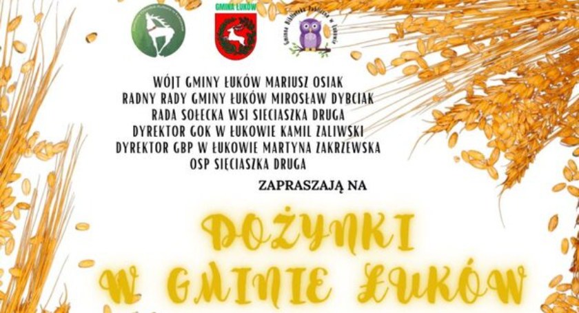 Dożynki w Gminie Łuków już w niedzielę (ZAPOWIEDŹ) 