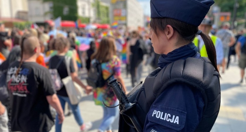 Policja zabezpieczała Marsz Równości. Było spokojnie? 