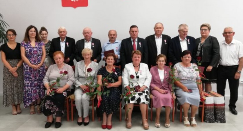 50 lat idą razem przez życie. Piękny Jubileusz par z Gminy Wola Mysłowska 