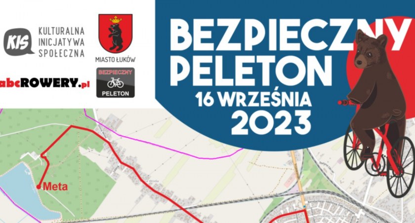 W sobotę ulicami Łukowa przejedzie Bezpieczny Peleton. Ruszyły zapisy!