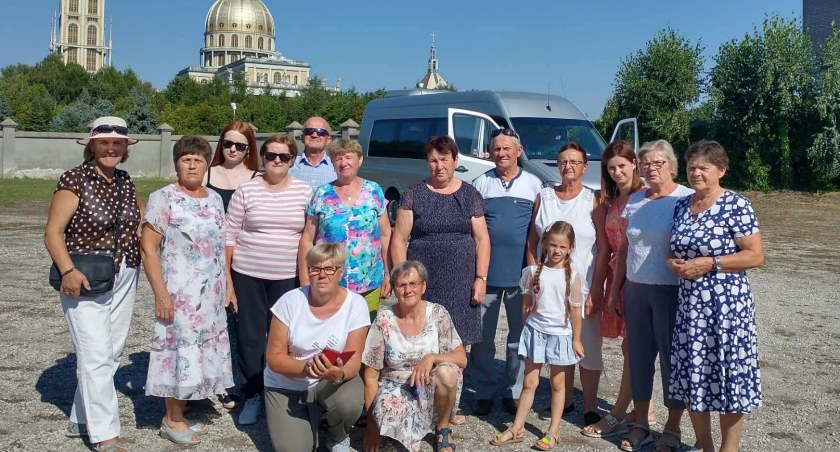 Panie z KGW Siedliska i KGW Wojcieszków na pielgrzymce w Licheniu