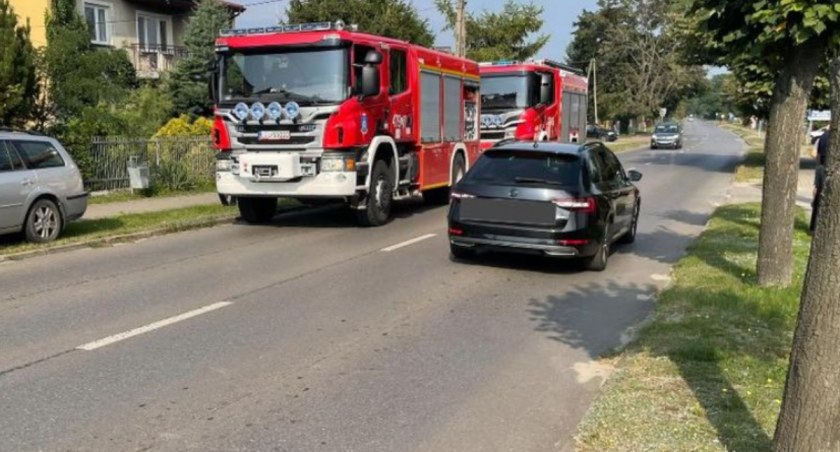 Alarm w Krzywdzie: Interwencja strażaków po wycieku gazu