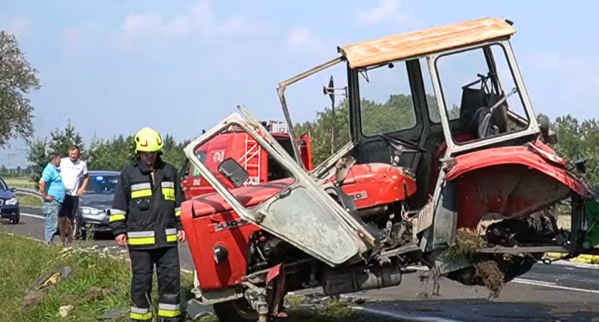 33 - letnia córka rolnika i jej ojciec w szpitalu. Wiemy więcej o tragicznym wypadku w Gołąbkach
