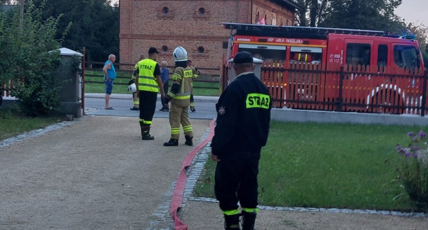 Strażacy w Muzeum Henryka Sienkiewicza! Co się stało? 