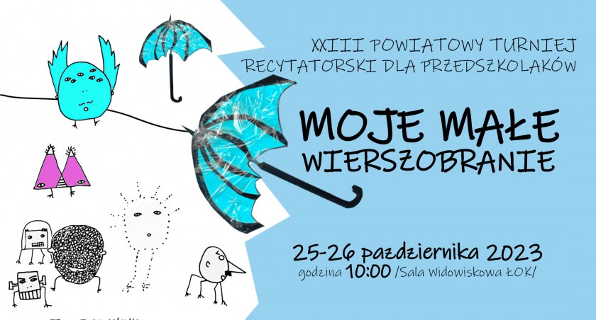 Konkurs Moja Małe Wierszobranie w ŁOK (ZAPOWIEDŹ) 