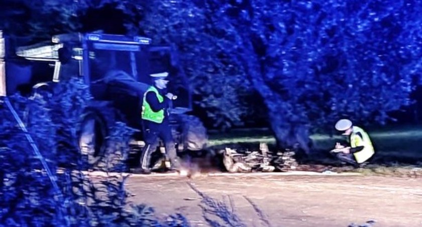 Tragedia na drodze w powiecie łukowskim. Nie żyje młody chłopak