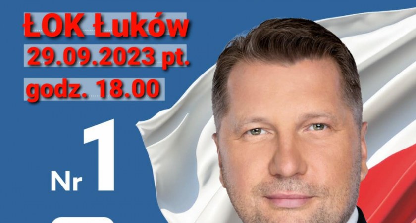 Otwarte spotkanie z Ministrem Edukacji Przemysławem Czarnkiem 