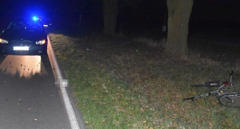 Kierowca BMW potrącił rowerzystę. Cyklista był pijany, miał ponad 2 promile! 