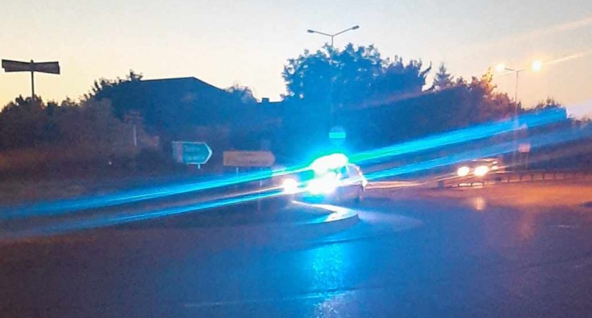 Potrącenie rowerzysty w Łukowie. Ranny 65- latek! (NASZ NEWS) 