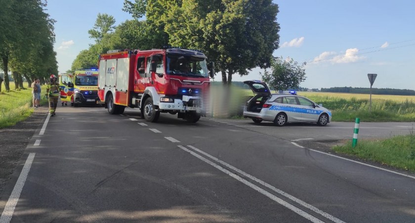 Wypadek na ul. Radzyńskiej w Łukowie . Mogą być utrudnienia (NASZ NEWS)