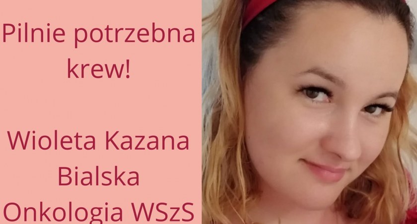 Pani Wiola z KGW Stary Jamielnik  potrzebuje krwi. Walczy o zdrowie na onkologii 