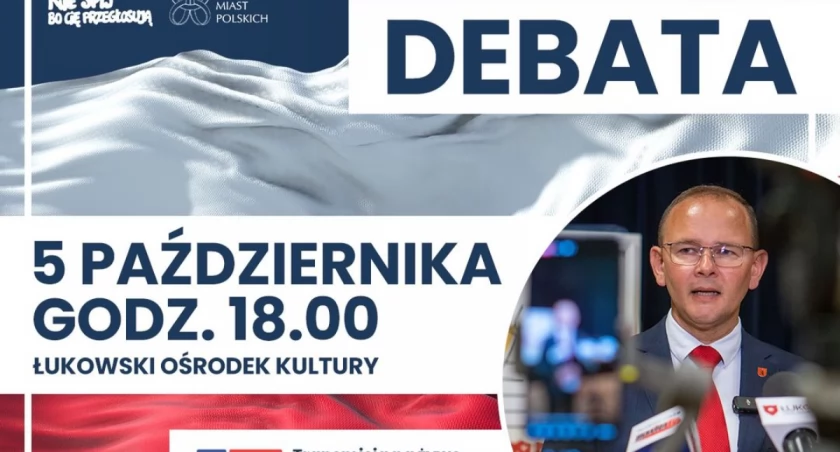 Debata Wyborcza w Łukowie: Kluczowe tematy na tapecie! Oglądaj na www. lukow.tv