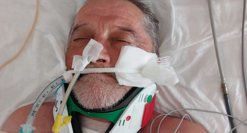 60-latek z Woli Mysłowskiej walczy o powrót do normalności po tragicznym wypadku 