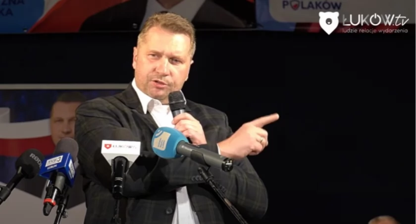 Przemysław Czarnek zwycięzcą wyborów w Stoczku Łukowskim