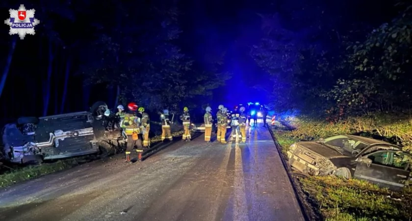 Pijany jak bela 39 latek doprowadził do wypadku! 