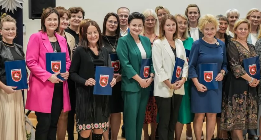 Nauczyciele z Gminy Łuków świętowali! Wyróżnienia i gratulacje