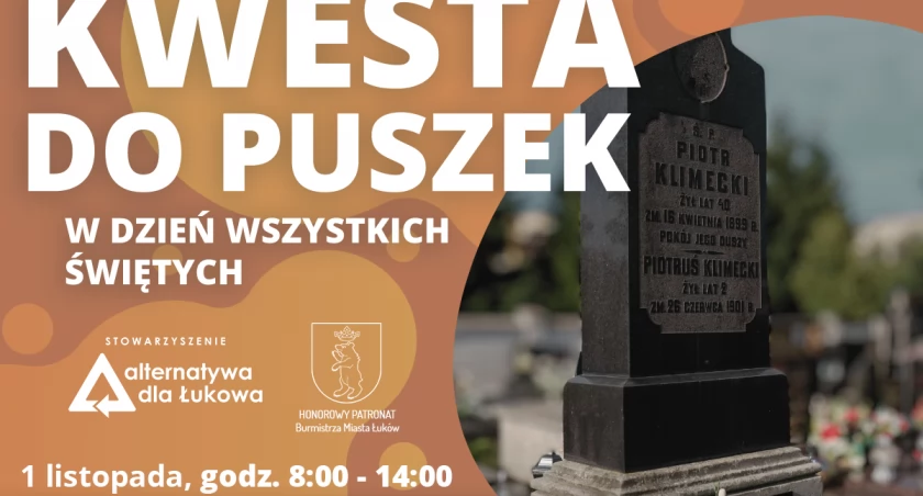 Kwesta na rzecz ratowania zabytkowego nagrobka Leona Klimeckiego