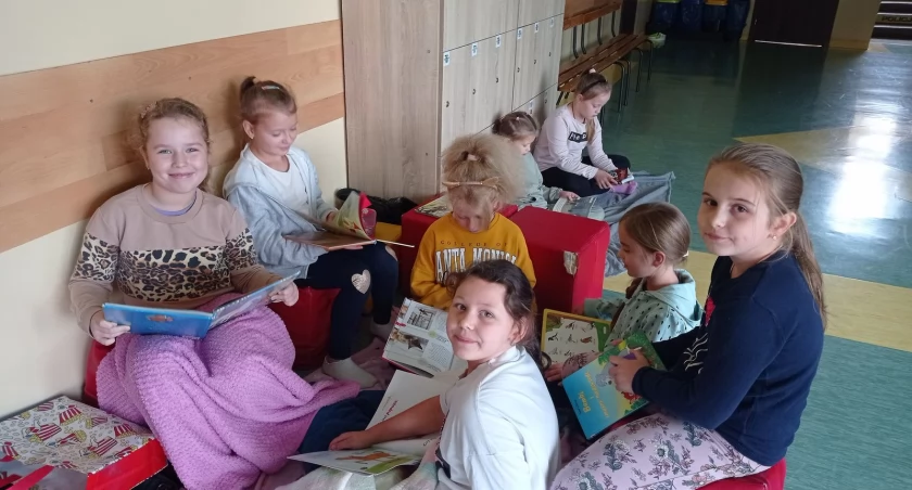Akcja: Przerwa na czytanie w SP nr 4 w Łukowie 