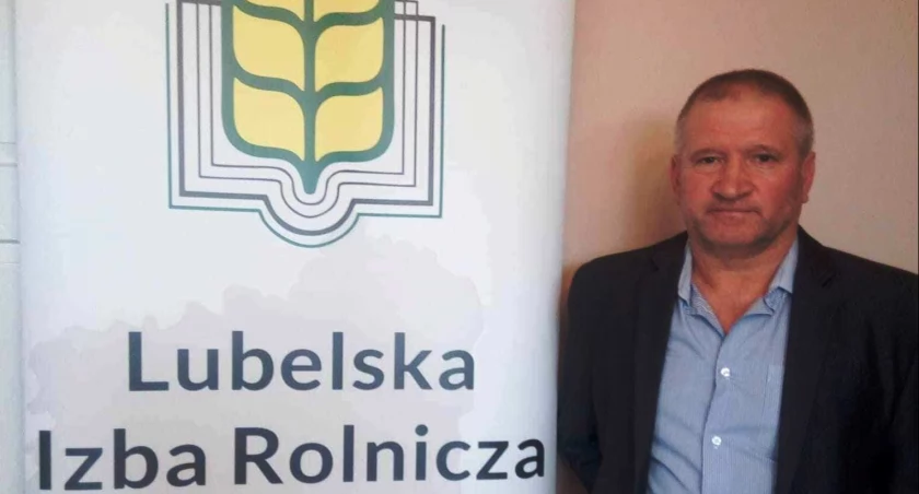 Krzysztof Koślacz  nowy Przewodniczący Powiatowej Izby Rolniczej w Łukowie