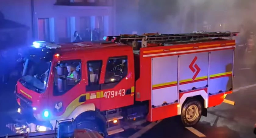 Strażacy ze Stoczka mają nowy wóz. Huczne powitanie (WIDEO) 