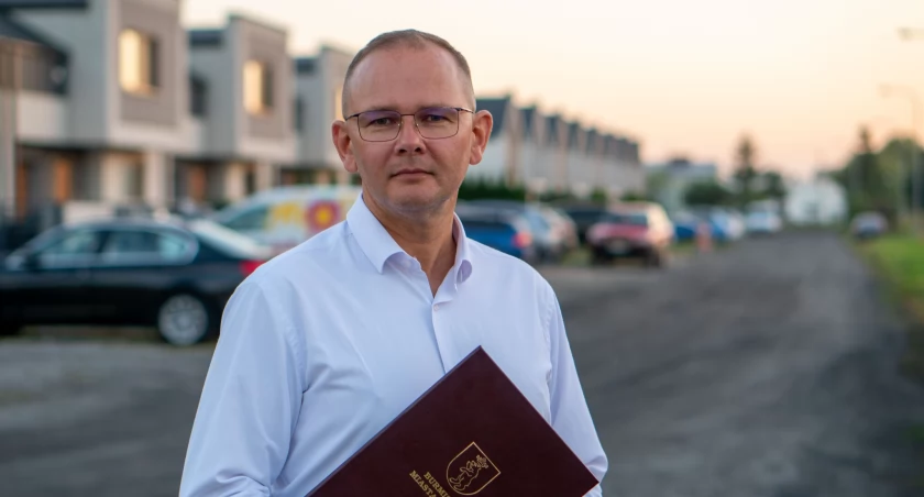 Spotkanie informacyjne o pracach drogowych na ulicach Zagrodowej, Wileńskiej i Kresów Wschodnich w Łukowie 