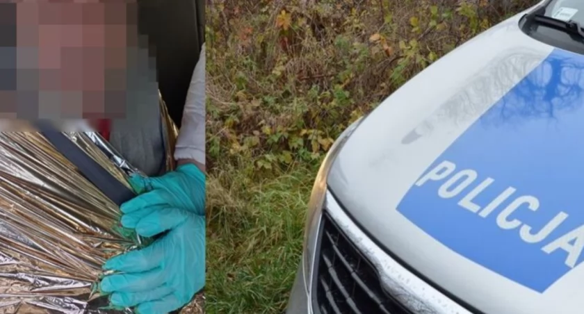 REGION. Policjant ratuje życie 56-letniego mężczyzny. Spał w rowie! 