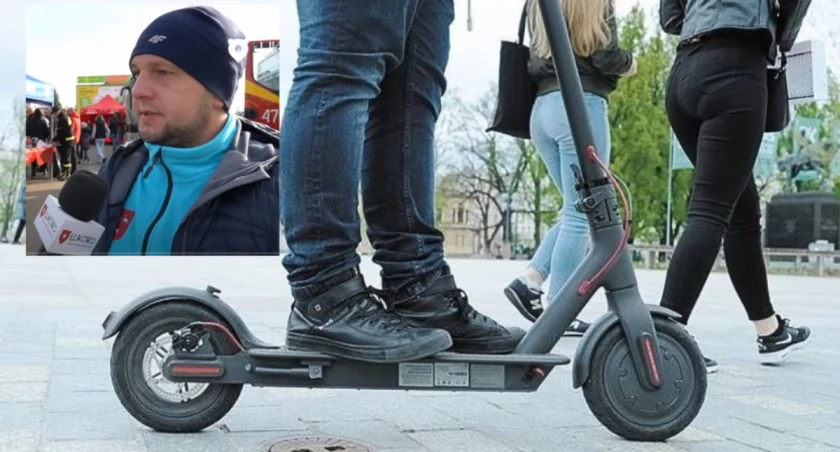 Radny Ignaciuk apeluje o porządek na łukowskich chodnikach: Interpelacja w sprawie stref parkingowych dla hulajnóg elektrycznych