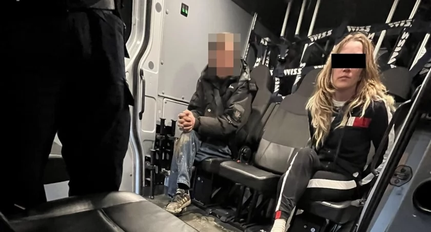 Ukrainka kierująca BMW zatrzymana po wypadku i ataku na policję
