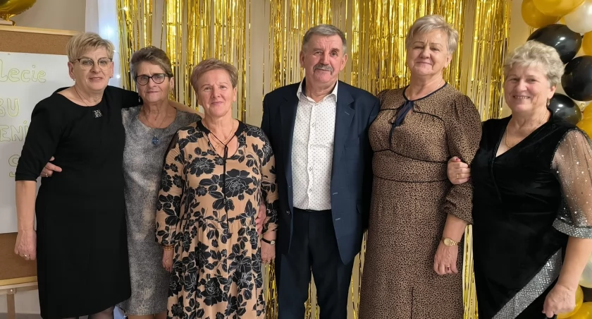 Bale andrzejkowy i jubileusz 5 lat Klubu Seniora Sami Swoi w Gminie Stoczek Łukowski 