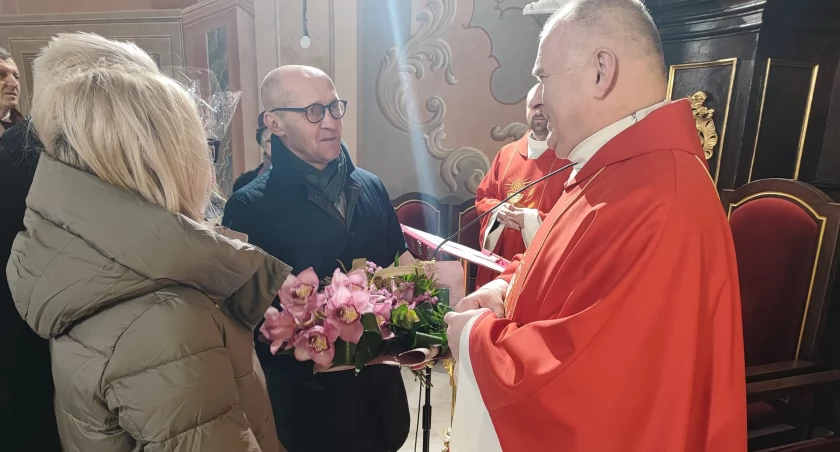  Łuków. Wierni świętowali imieniny ks. proboszcza Andrzeja Kieliszka.