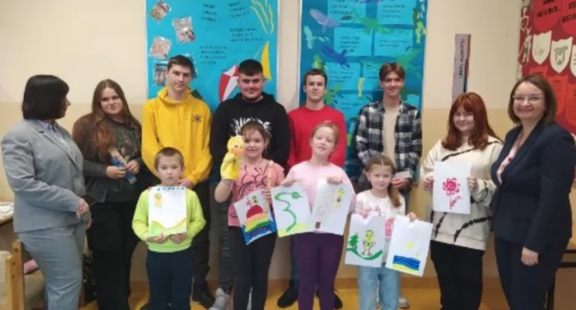Biblioteka szkolna ZS 1 w Łukowie realizuje projekt: Książki niosące nadzieje! 