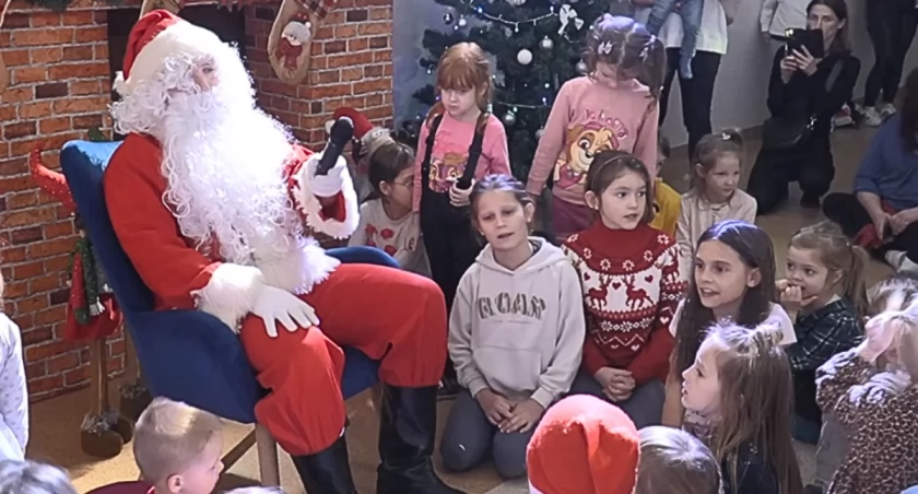 Mikołajki w Gminnym Ośrodku Kultury w Łukowie (WIDEO)  