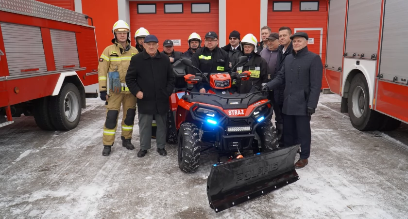 Wielka radość w gminie Serokomla!  Nowy quad dla OSP 