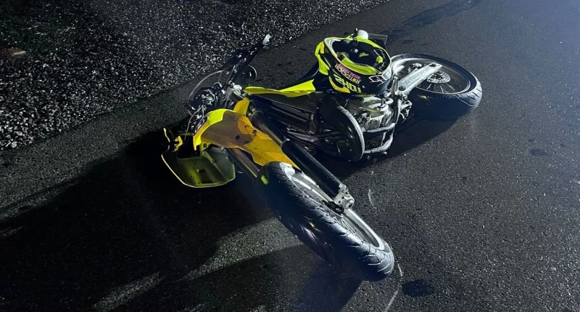 Tragedia na drodze: Śmierć 16-letniego motocyklisty w wypadku  
