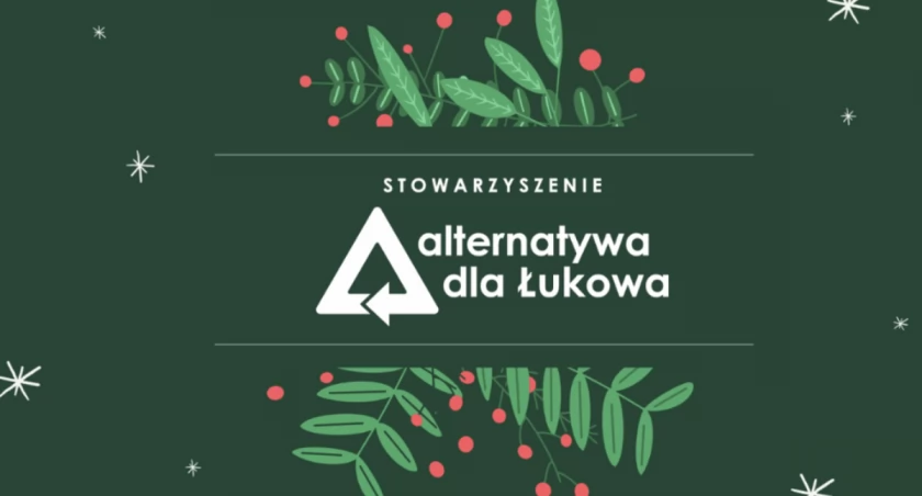 Życzenia Bożonarodzeniowe Stowarzyszenia Alternatywa dla Łukowa