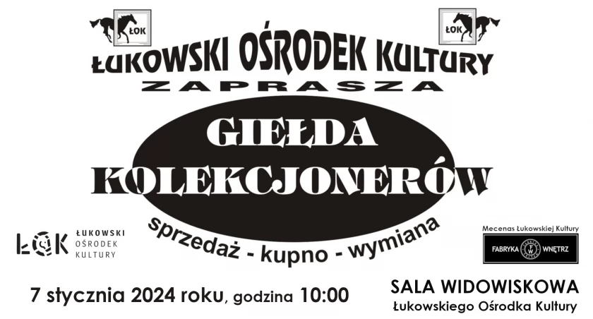 Giełda Kolekcjonerów w ŁOK / 7 stycznia o godz. 10:00 