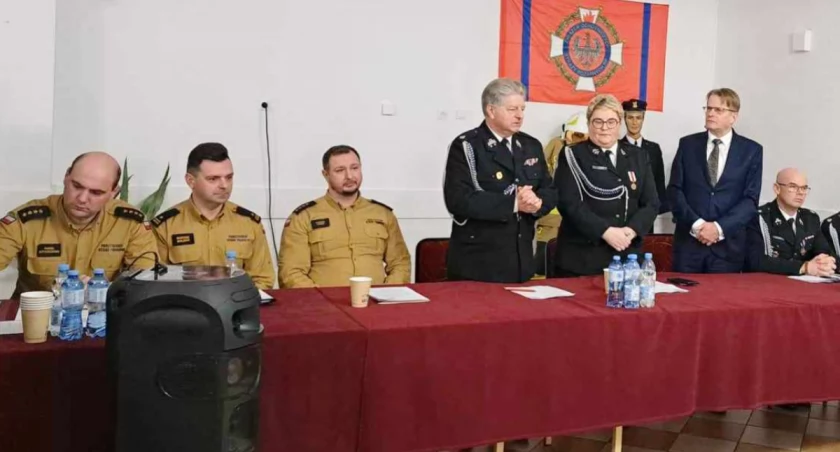 Spotkanie Strażaków z Powiatu Łukowskiego w Dworni - podsumowanie działalności, plany na przyszłość