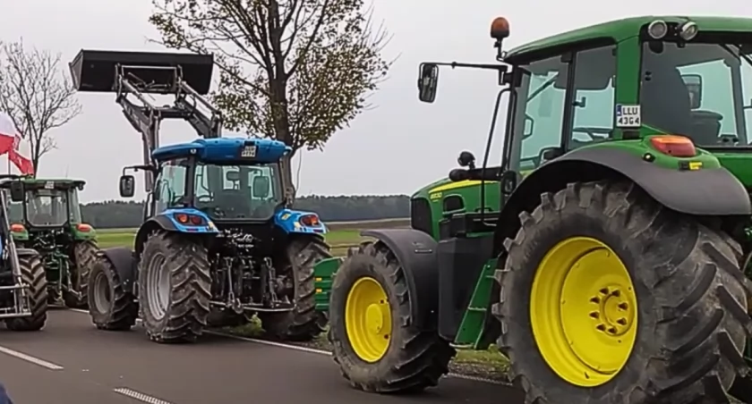 Dzis ogólnopolski protest rolników: 250 miejsc zablokowanych. Jak w regionie? 