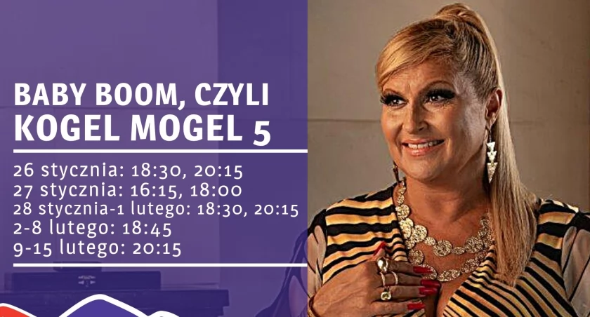 Baby boom, czyli Kogel Mogel 5 - polska komedia w kinie Łuków.