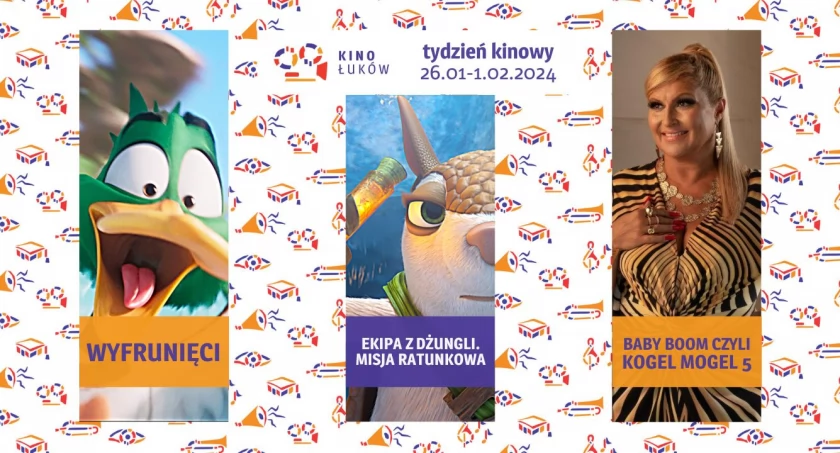 Propozycje filmów w Kinie Łuków od 26 stycznia do 1 lutego  
