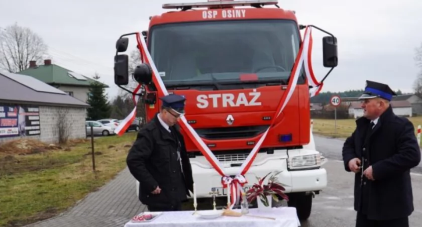 Gmina Wola Mysłowska w bezpiecznych rękach! Nowy wóz strażacki dla OSP Osiny 