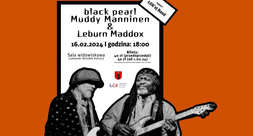 Mega muzyczna uczta rocka i bluesa w Łukowskim Ośrodku Kultury!