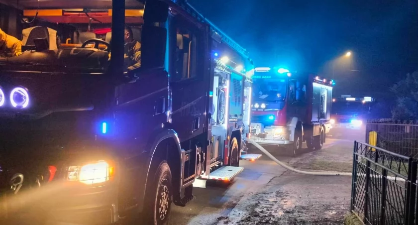 W Zalesiu zapalił się budynek gospodarczy (FOTO)  