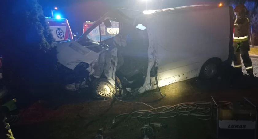 Tragiczny wypadek koło Stoczka Łukowskiego. Strażacy wydali komunikat (FOTO)