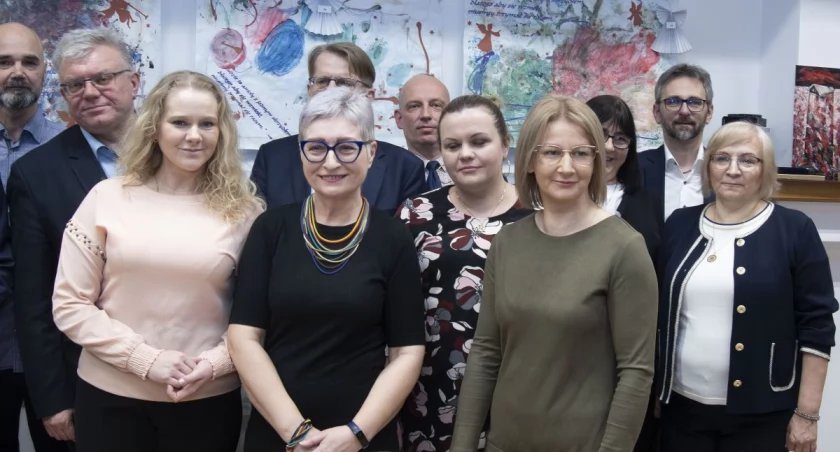 Wernisaż: Uczniowie z Zespołu Placówek w Łukowie i ich przyjaciele - Greluk & Goławski w Muzeum Regionalnym w Łukowie. 