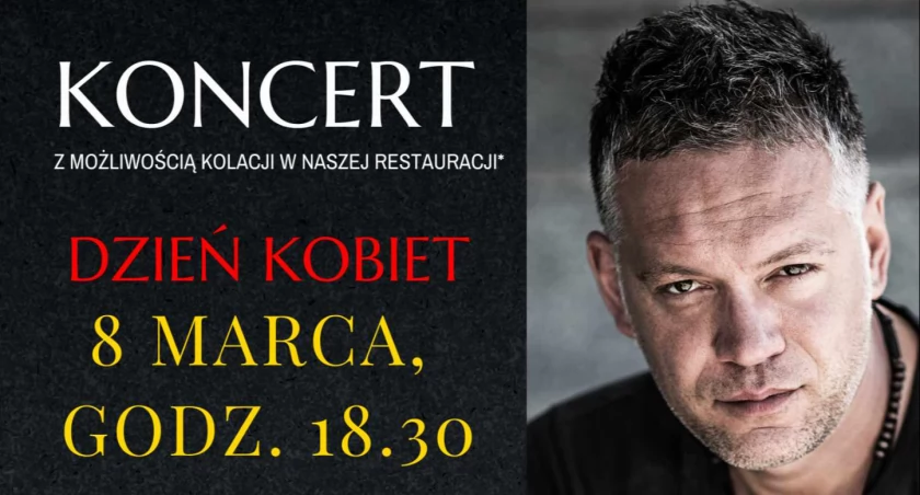 Wyjątkowe wydarzenie w Łukowie: Koncert Krzysztofa Antkowiaka w Restauracji Ambasador z okazji Dnia Kobiet