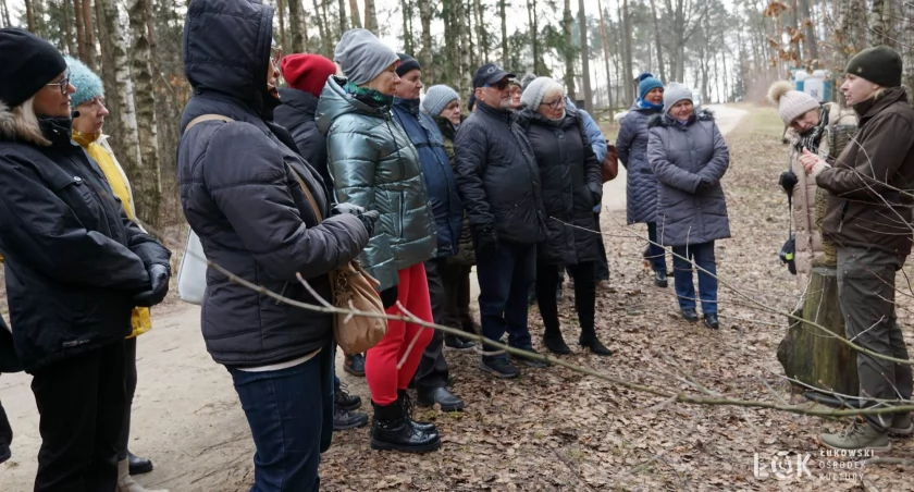 Łukowski Uniwersytet Trzeciego Wieku w rezerwacie przyrody Jata (GALERIA) 