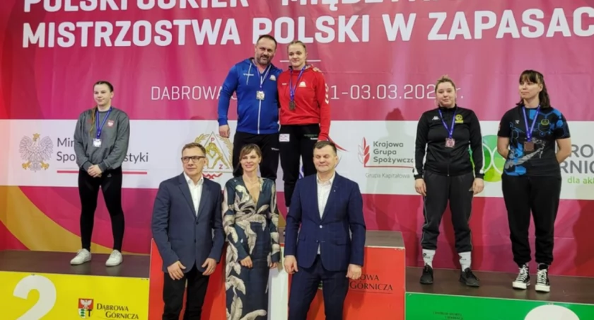 Agata Kazanecka z GKS Armat Stoczek Łukowski zdobyła srebrny medal na Międzynarodowych Mistrzostwach Polski seniorek w zapasach