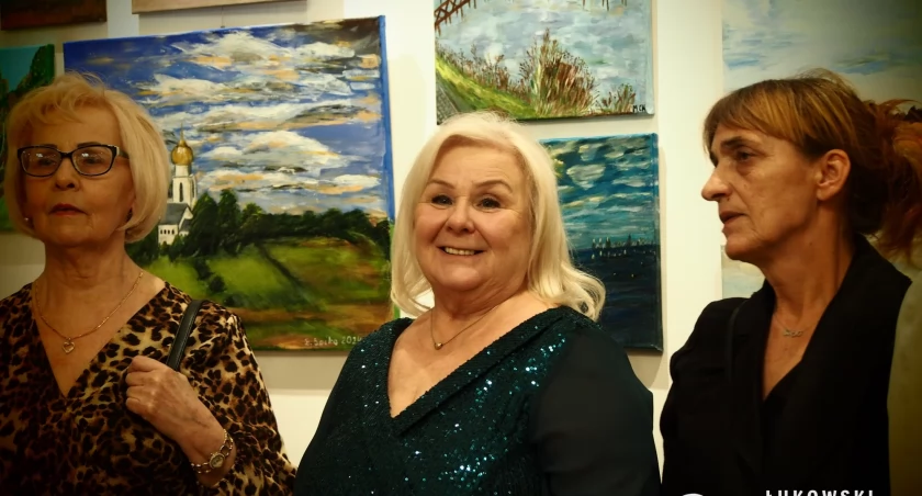 Wernisaż wystawy malarstwa ŁUTW Zainspirowane II (FOTO)